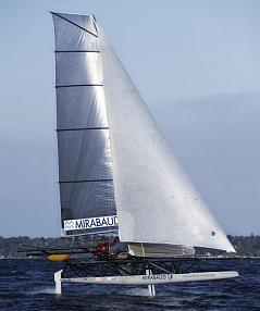 Mirabaud LX - Foiler Katamaran Foto Jürg Kaufmann