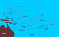 Clickable map of the Pacific